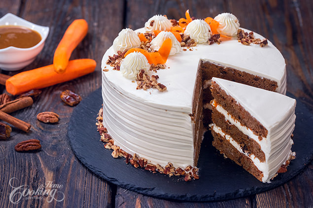 Birthday cake at home